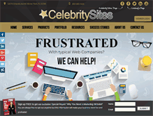 Tablet Screenshot of celebritysites.com